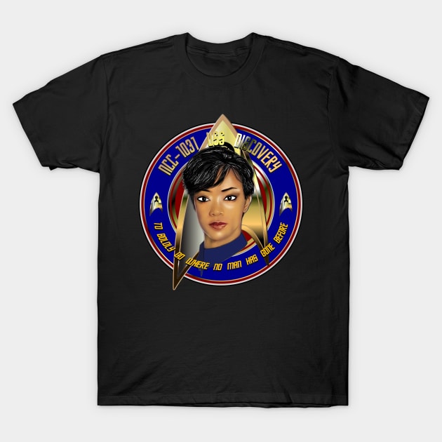 NUMBER ONE MICHAEL BURNHAM T-Shirt by KARMADESIGNER T-SHIRT SHOP